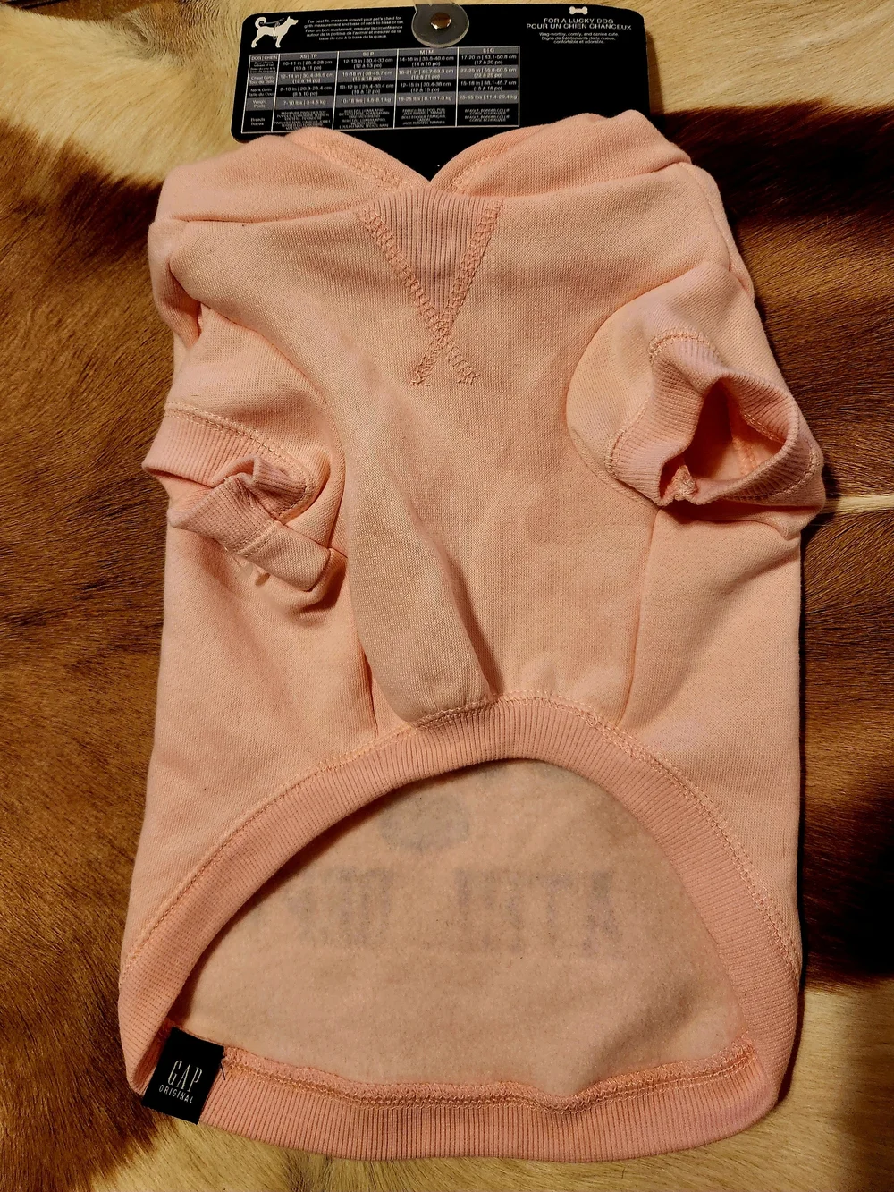 GAP Pink Dog Hoodie - Athl. Dept.